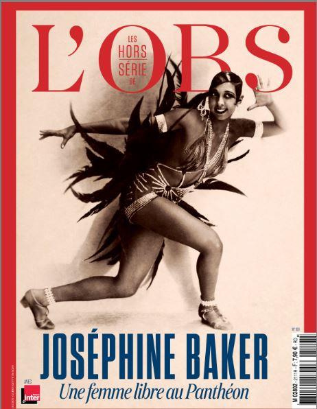 Les Hors-série de l'Obs N° 109, novembre 2021 : Joséphine Baker. Une femme libre au Panthéon