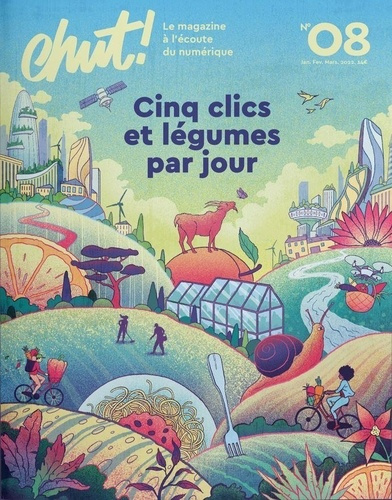 Chut ! N° 8 : Cinq clics et légumes par jour