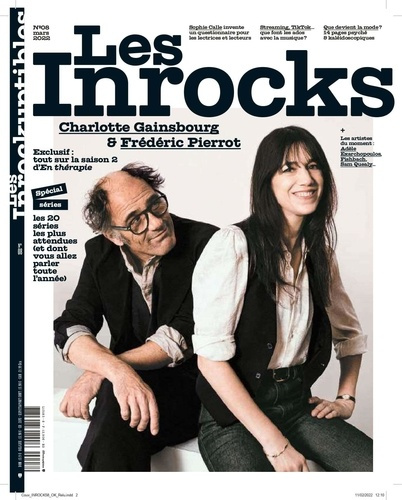 Les Inrockuptibles N° 8, mars 2022 : Spécial séries. Avec 1 CD audio