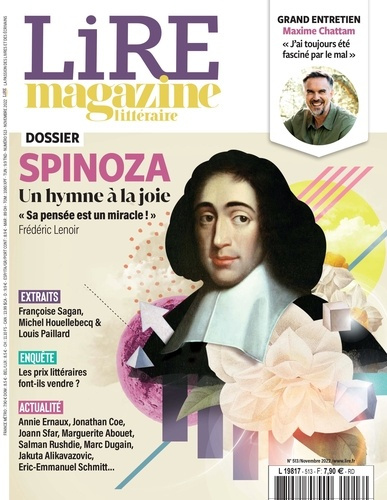 Lire N° 513, novembre 2022 : Spinoza. Un hymne à la joie