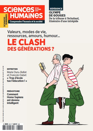 Sciences Humaines N° 372, septembre-octobre 2024 : Le clash des générations ?