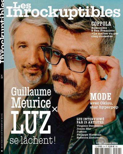 Les Inrockuptibles N° 34, octobre 2024 : Guillaume Meurice x Luz se lâchent