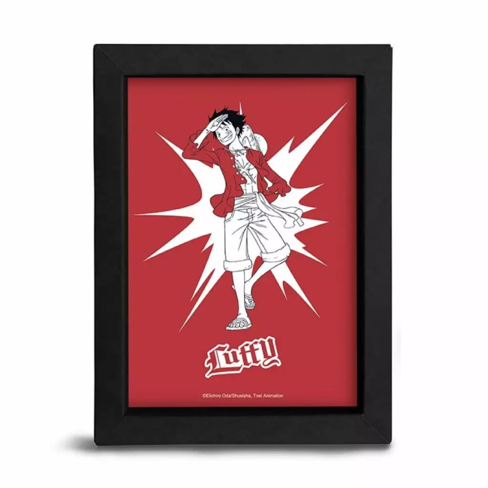 One Piece - Cadre Kraft 15x20 Pop Color : Luffy