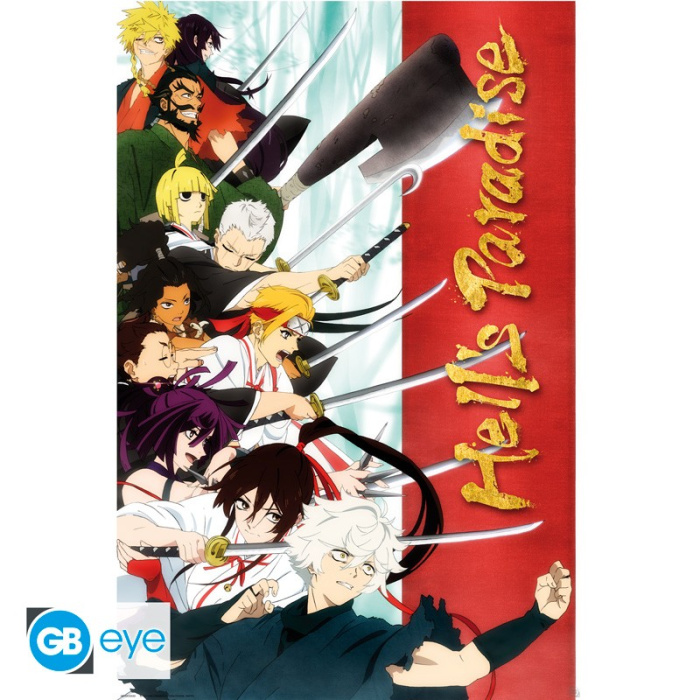 Hell's Paradise - Poster maxi roulé 91,5x61cm : Key Art Saison 1