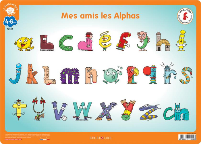 MON SOUS-MAIN DES ALPHAS - DECLIC LECTURE