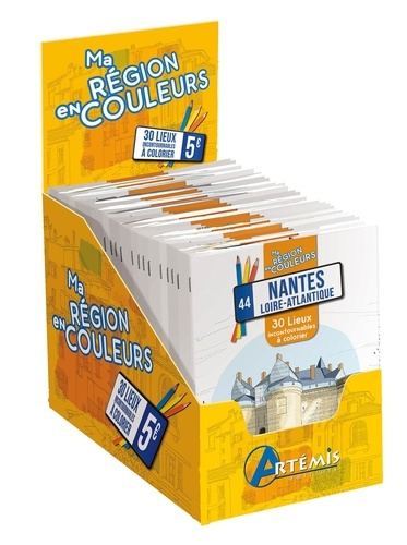 NANTES LOIRE ATLANTIQUE BOITE MA REGION EN COULEURS 20 E