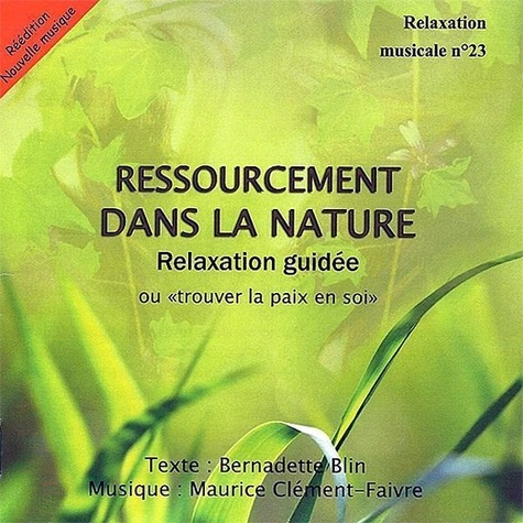 Ressourcement dans la nature