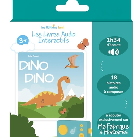 Coffret livre audio - dino dino