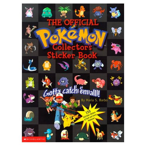 POKEMON THE OFFICIAL STICKER