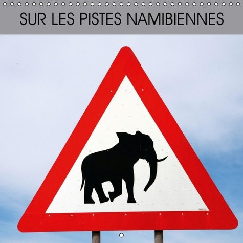 SUR LES PISTES NAMIBIENNES CALENDRIER MURAL 2016 300 300 MM SQUARE