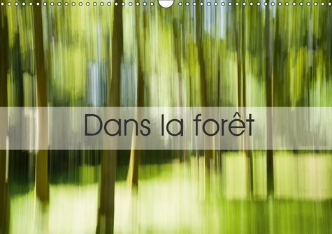 DANS LA FORET CALENDRIER MURAL 2018 DIN A3 HORIZONTAL - UNE SUITE D IMAGES PRISES EN C