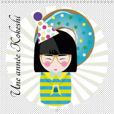 UNE ANNEE KOKESHI CALENDRIER MURAL 2018 300 300 MM SQUARE - ILLUSTRATION DE POUPEES JAPONA
