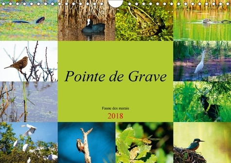 POINTE DE GRAVE FAUNE DES MARAIS CALENDRIER MURAL 2018 DIN A - UN PETIT APERCU DE LA FAUNE DE