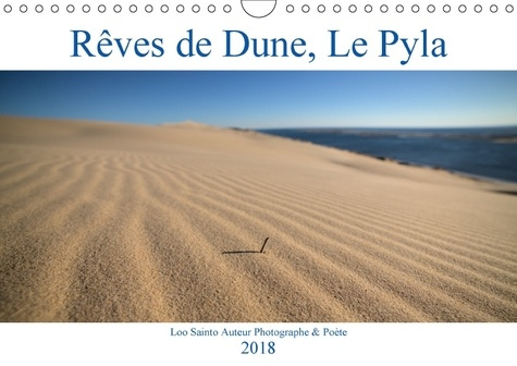 REVES DE DUNE LE PYLA CALENDRIER MURAL 2018 DIN A4 HORIZONTA - LA DUNE DU PYLA CETTE MAGICIEN