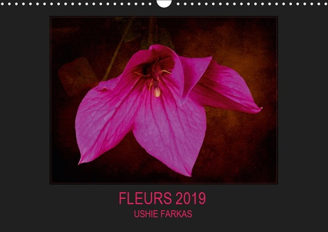 FLEURS 2019 ( FR - VERSION ) (CALENDRIER MURAL 2019 DIN A3 HORIZONTAL) - FLEURS AVEC TEXTURE (CALEND