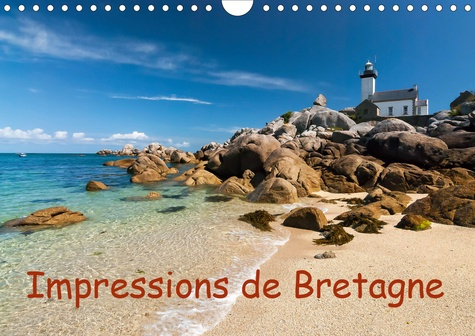 Impressions de Bretagne (Calendrier mural 2020 DIN A4 horizontal). La Bretagne, le pays entouré par