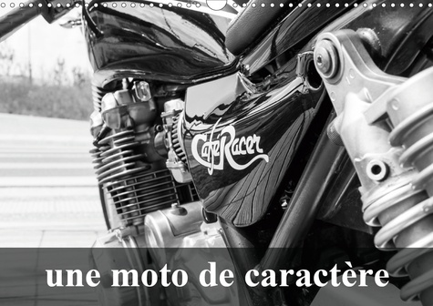 UNE MOTO DE CARACTERE (CALENDRIER MURAL 2020 DIN A3 HORIZONTAL) - TRANSFORMATION D'UNE KAWASAKI 750