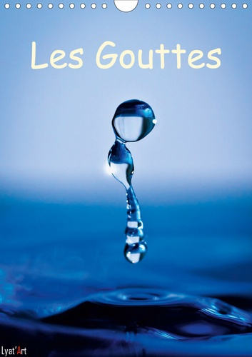 LES GOUTTES (CALENDRIER MURAL 2020 DIN A4 VERTICAL) - CALENDRIER MENSUEL DE 14 PAGES DANS L'UNIVERS
