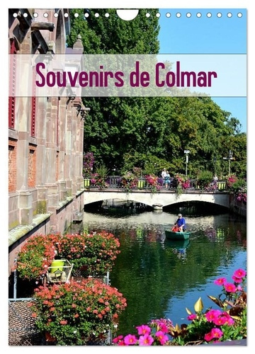 Souvenirs de Colmar (Calendrier mural 2025 DIN A4 horizontal), CALVENDO calendrier mensuel. Découvre