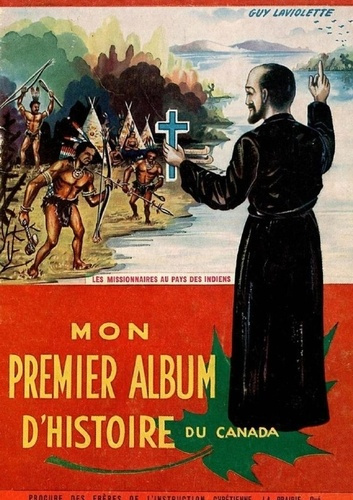 Mon premier album d'histoire du Canada (noir et blanc)