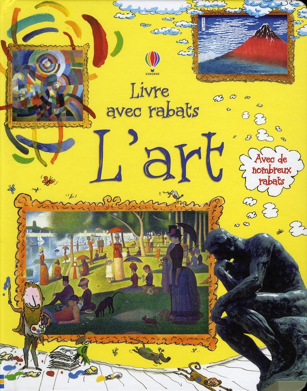 L'art. Livre avec rabats