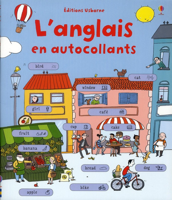 L'ANGLAIS EN AUTOCOLLANTS