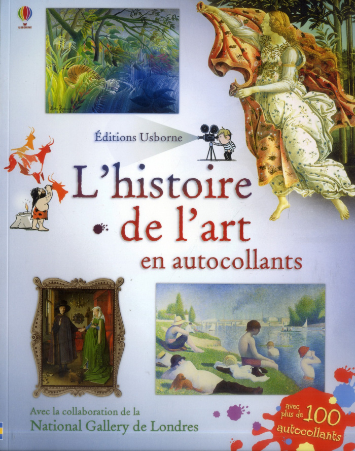 L'histoire de l'art en autocollant