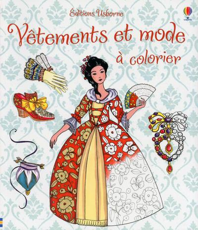 Vêtements et mode à colorier