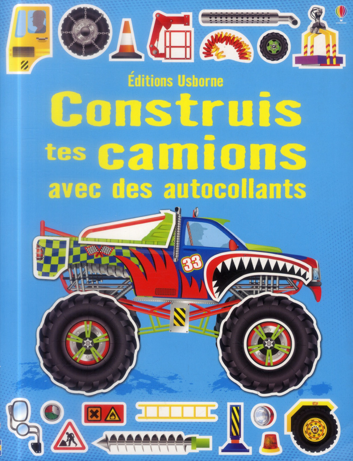 Construis tes camions avec des autocollants