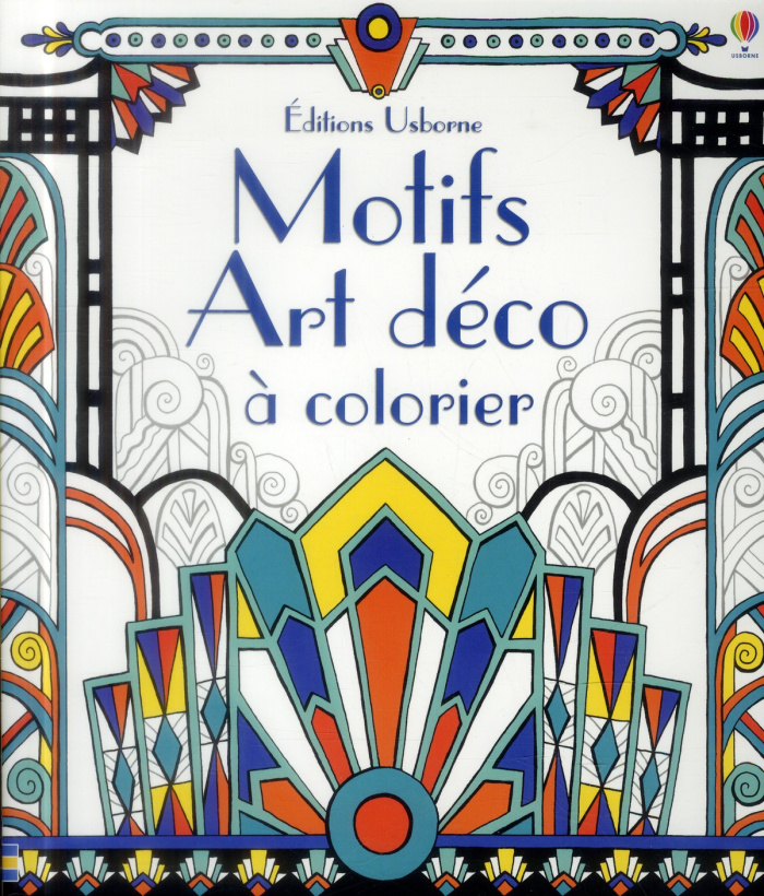 Motifs Art déco à colorier