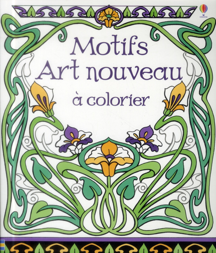 Motifs Art nouveau à colorier