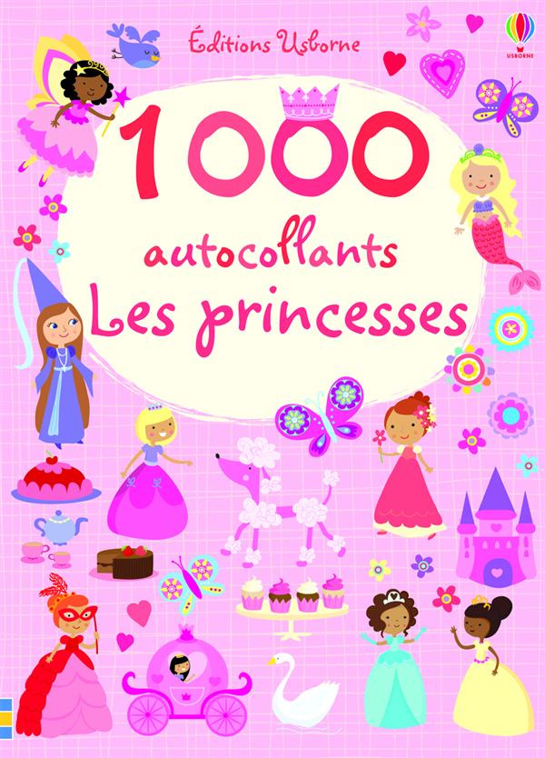 1000 autocollants Les princesses