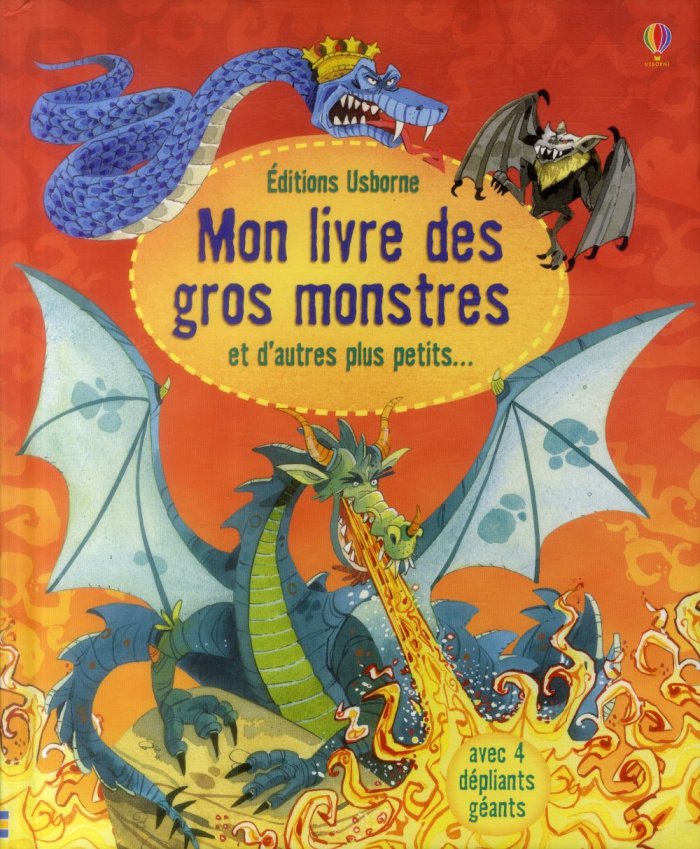 Mon livre des gros monstres et d'autres plus petits...