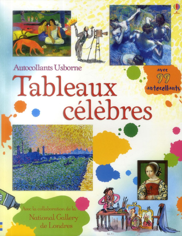 Tableaux célèbres. L'art en autocollants