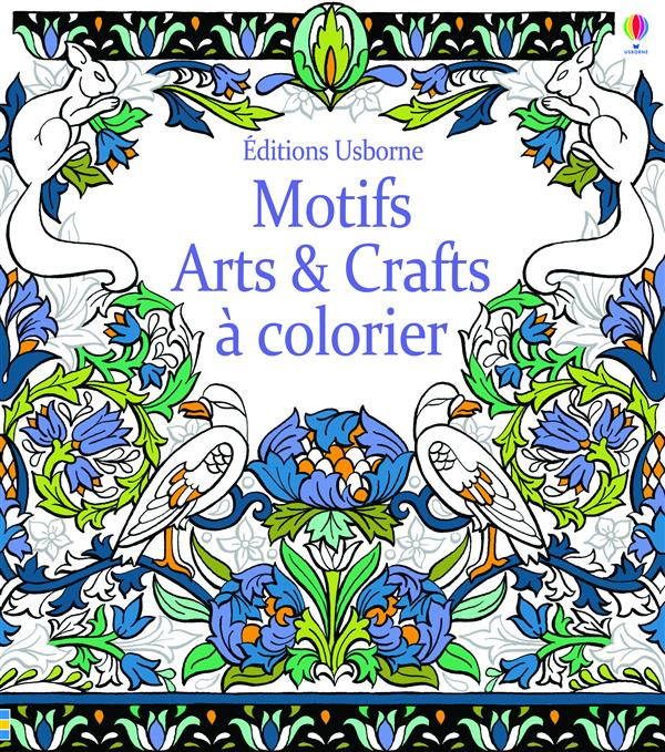 Motifs Arts & Crafts a colorier