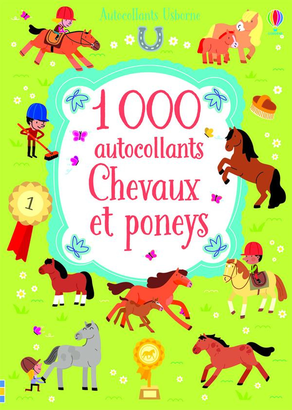 1 000 autocollants chevaux et poneys