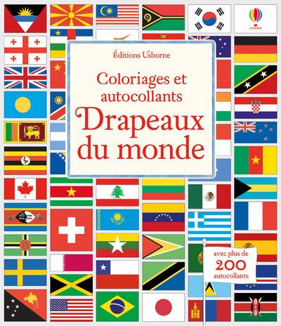 Drapeaux du monde. Avec plus de 200 autocollants