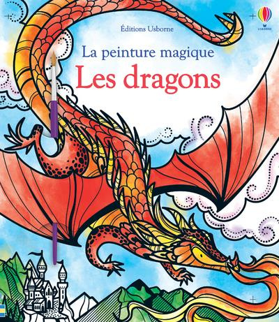 Les dragons. Avec un pinceau