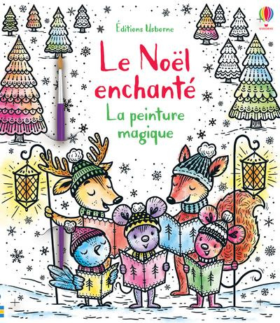 Le Noël enchanté. Avec un pinceau