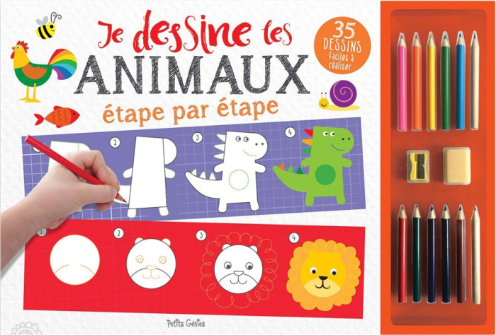 Je dessine les animaux étape par étape