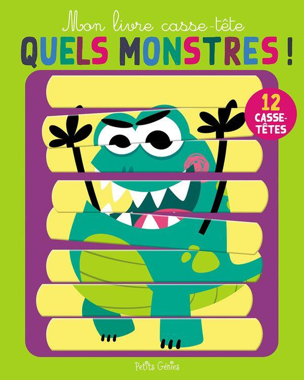 Mon livre casse-tête Quels monstres !