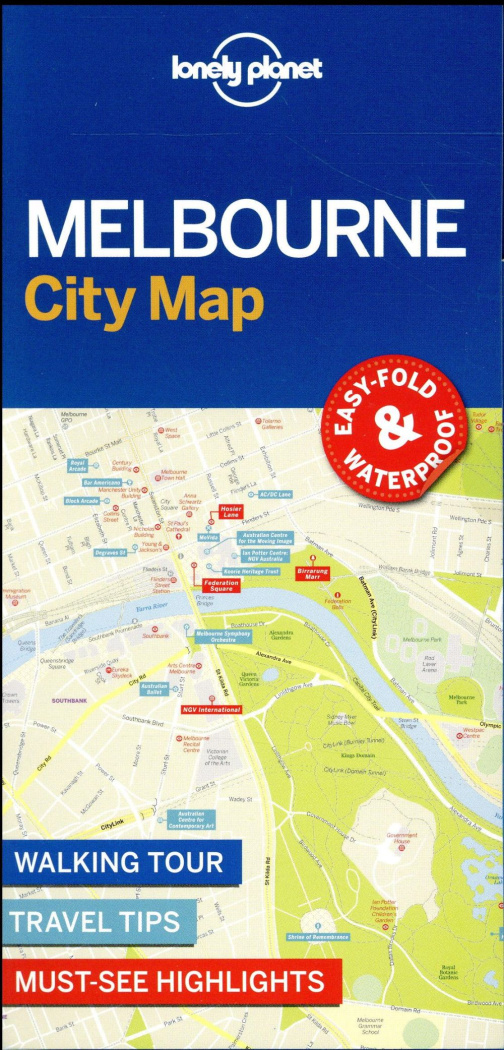 MELBOURNE CITY MAP 1ED -ANGLAIS-