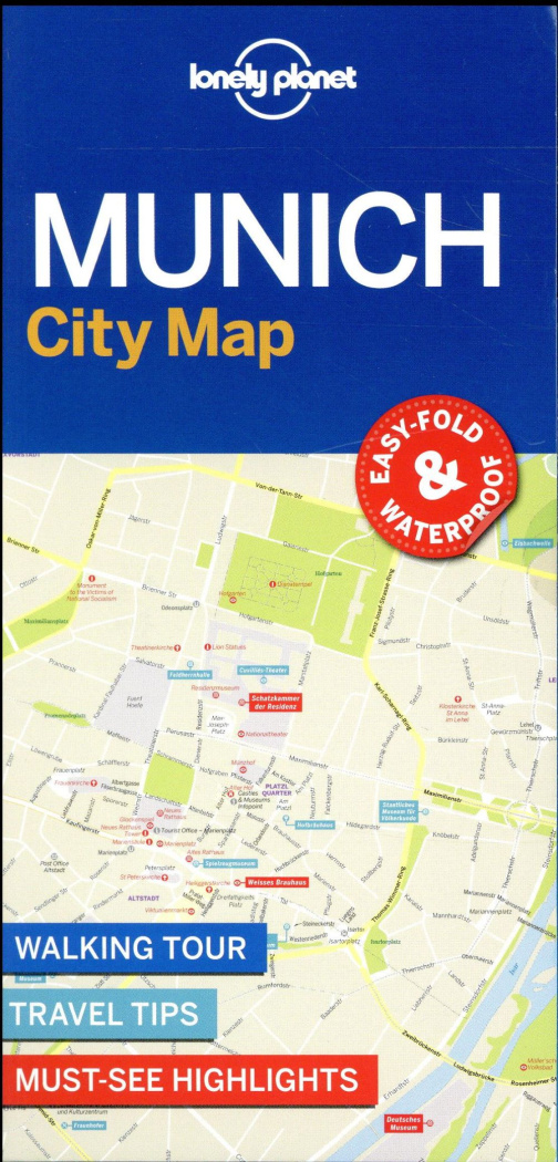 MUNICH CITY MAP 1ED -ANGLAIS-
