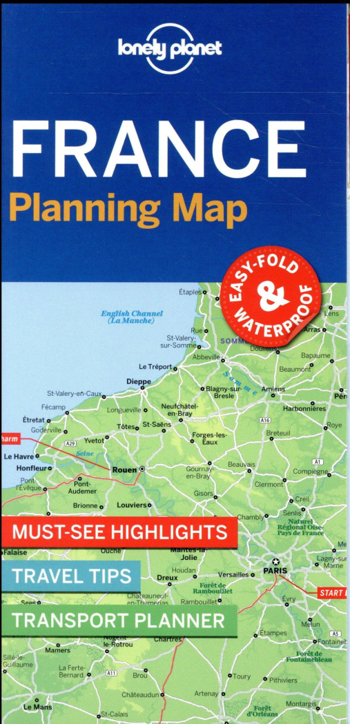 FRANCE PLANNING MAP 1ED -ANGLAIS-