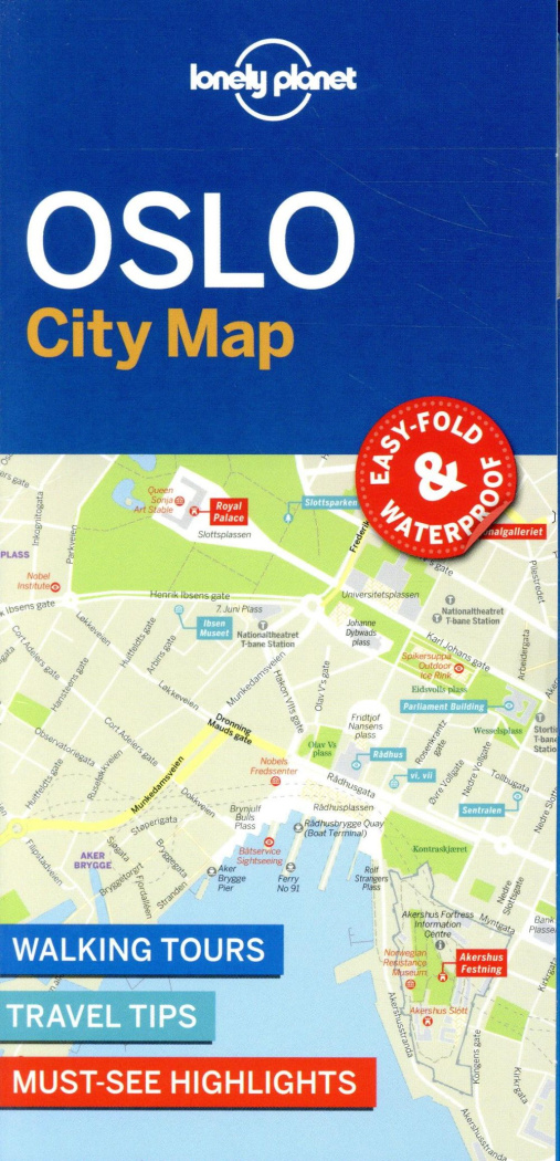 OSLO CITY MAP 1ED -ANGLAIS-