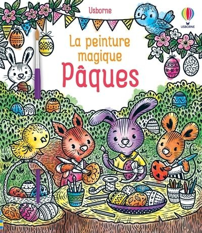 Pâques. Avec 1 pinceau