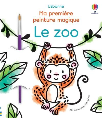 Le zoo. Avec un pinceau