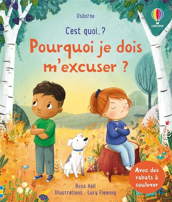 Pourquoi je dois m'excuser ? Avec des rabats à soulever