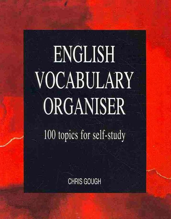 English vocabulary Organiser