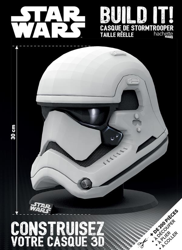 Star Wars Build It ! Casque de stormtrooper, taille réelle